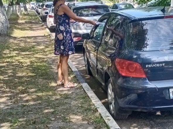 акция Вождение автомобиля в жару