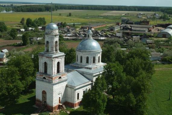 Церковь Иоанна Предтечи с. Ивановское