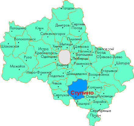 География Ступинского муниципального района