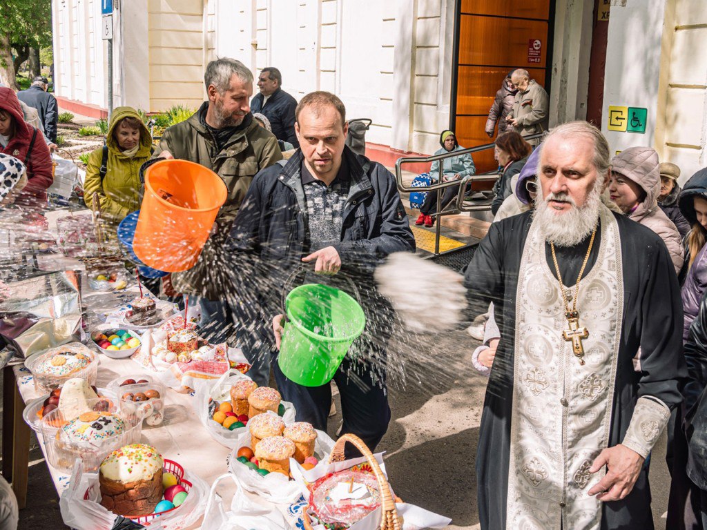 Где и когда можно освятить куличи в Ступино_