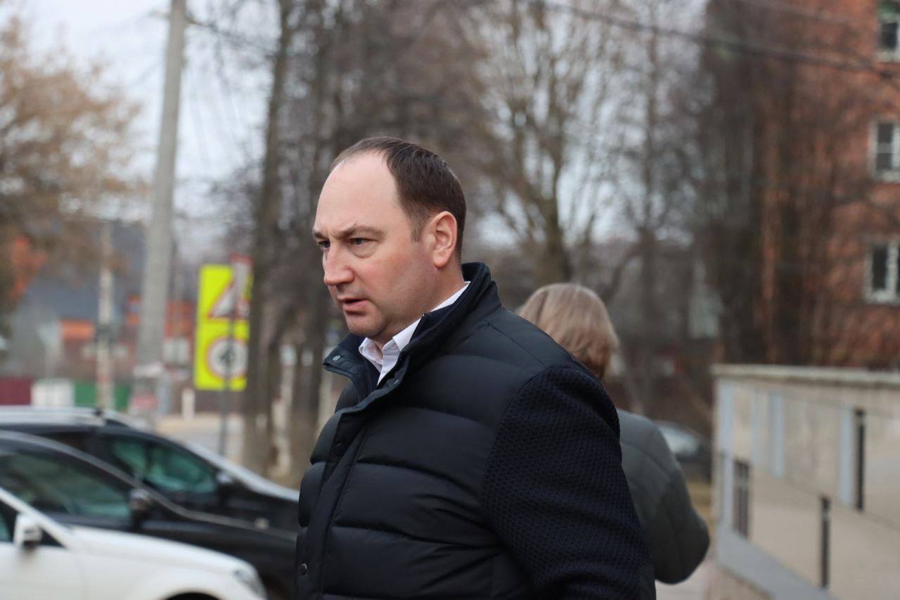 Глава городского округа Ступино Сергей Мужальских провел объезд территории города1103.