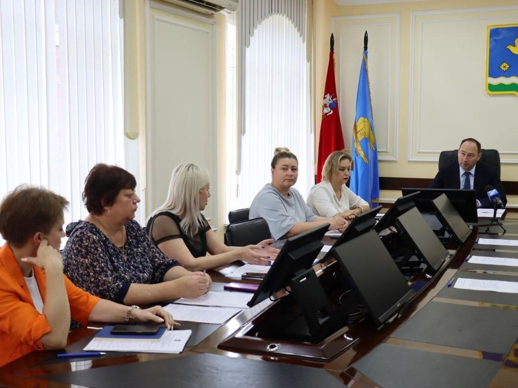 Глава городского округа Ступино Сергей Мужальских провел здравчас.0907