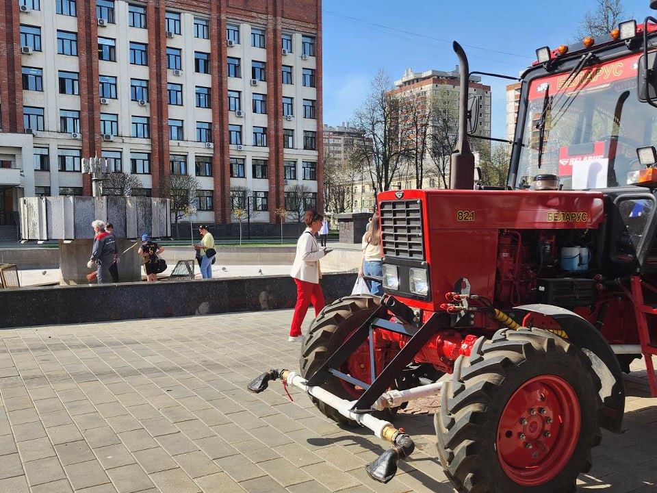 Городской фонтан в центре Ступино готовят к запуску