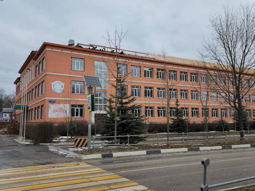 Капитальный ремонт лицея №2 в Ступино выполнен более чем на треть1