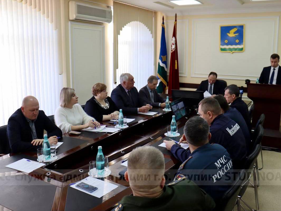 Под руководством главы городского округа Ступино Сергея Мужальских состоялось общегородское совещание0612_2