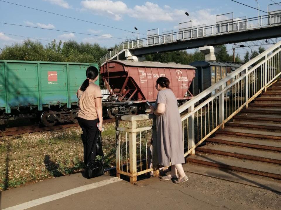 13.08.2021 года состоялся рейд по предупреждению случаев травматизма на железной дороге в районе платформы Ступино.