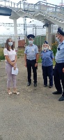 на железнодорожной станции «Михнево» состоялся рейд безопасности