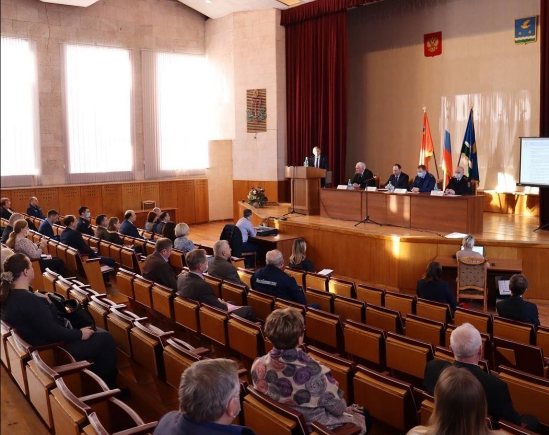Председатель КСП городского округа Ступино принял участие в общегородском совещании окружной администрации