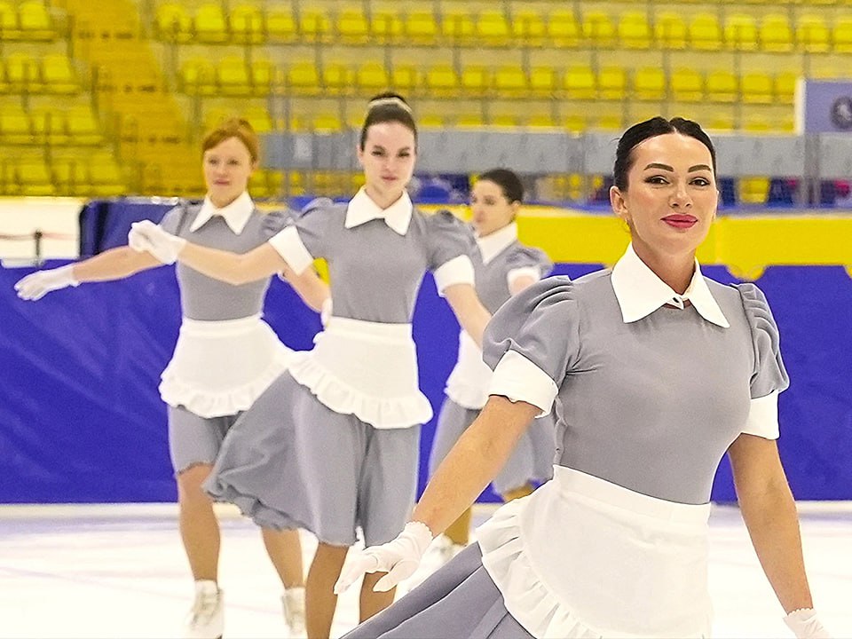 Ступинские фигуристки  завоевали федеральное «серебро»