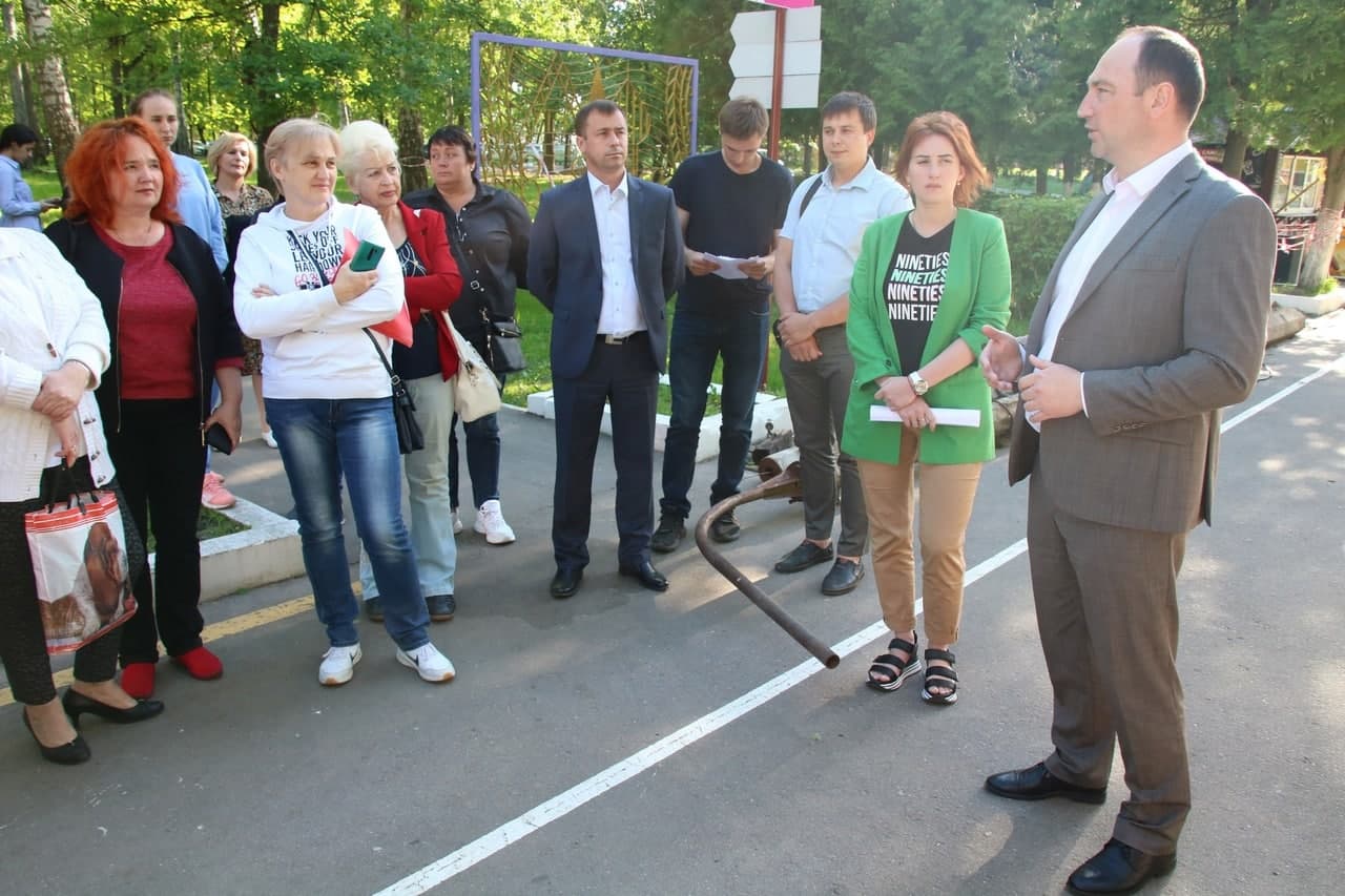 Ступинский парк культуры и отдыха имени Н. Островского к концу июня ждут первые преображения2