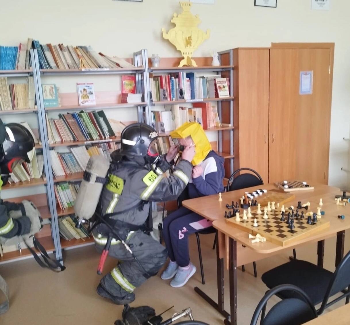 Тактические учения прошли в Михневской начальной школе. 