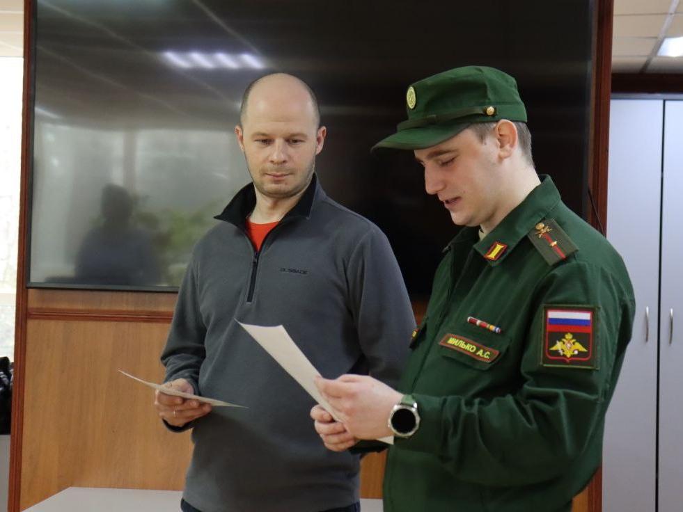 Урок мужества провели ступинские ветераны СВО