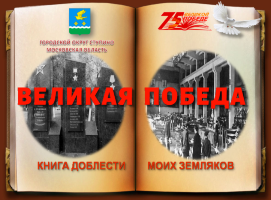 Великая Победа. Книга доблести моих земляков5 Великая Победа. Книга доблести моих земляков5