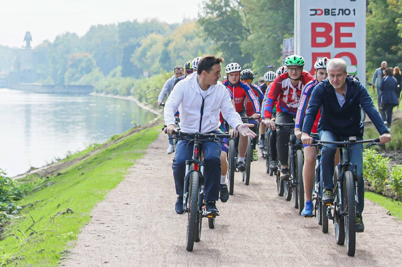 На велосипеде из Москвы в Санкт-Петербург через Подмосковье